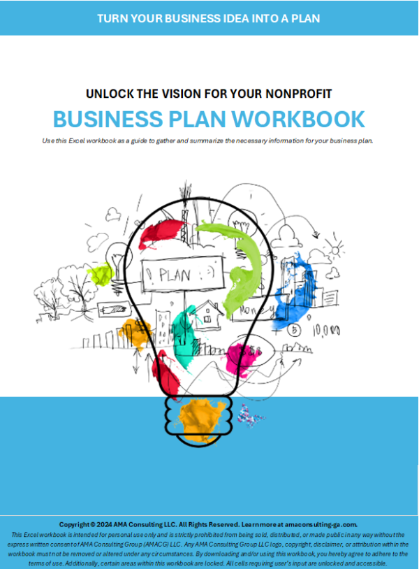 Nonprofit Business Plan Workbook